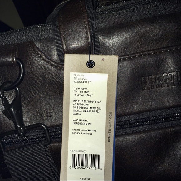Kenneth Cole Reaction Bag - Picture 2 of 6